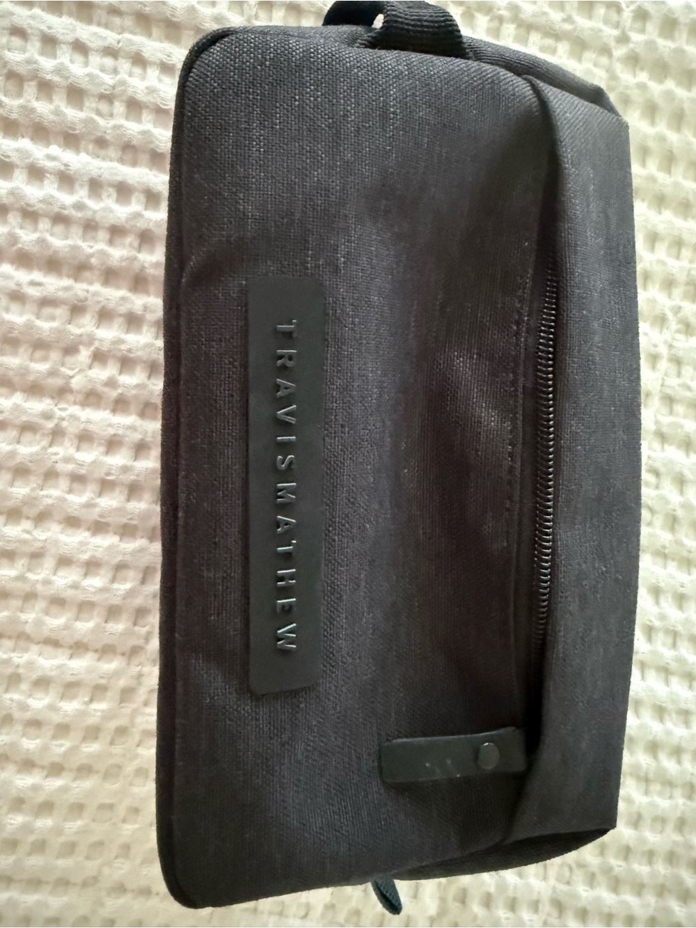 Travis Mathew Black Men's Dopp Kit Toiletry Bag